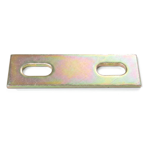 MINUTEX Piastrina Giunzione con Asole MM70X20X3 Acciaio Zincato CONF.PZ4 - MINUTEX
